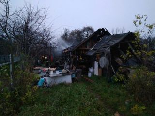 В Солигорском районе  из-за пожара погиб мужчина