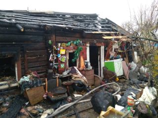 В Солигорском районе  из-за пожара погиб мужчина