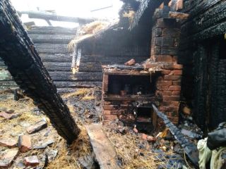 В Солигорском районе  из-за пожара погиб мужчина