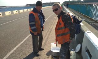 Минскоблдорстрой во время субботника приводил в порядок дороги