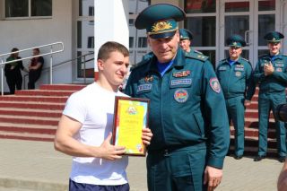Солигорские студенты шагают в безопасное будущее!