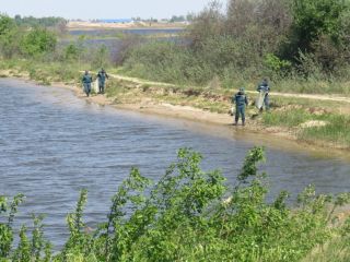 Солигорские спасатели приняли участие в республиканской акции «Чистый водоем»