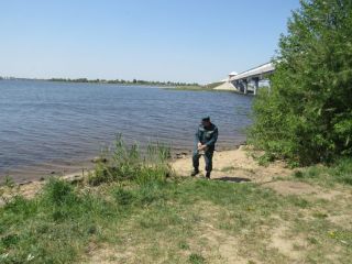 Солигорские спасатели приняли участие в республиканской акции «Чистый водоем»