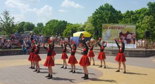 Фотоотчет: празднование Дня Победы в Солигорске
