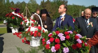 Фотоотчет: празднование Дня Победы в Солигорске
