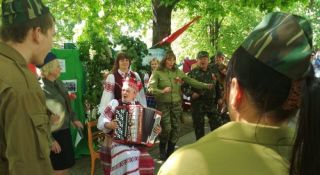 Фотоотчет: празднование Дня Победы в Солигорске