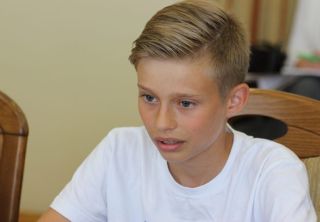 Белорусские участники международной детской социальной программы "Футбол для дружбы"