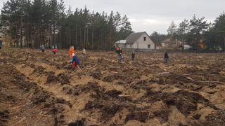 Акция "Чистый лес" в Старобинском лесхозе