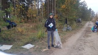Акция "Чистый лес" в Старобинском лесхозе