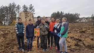 Акция "Чистый лес" в Старобинском лесхозе