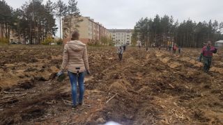 Акция "Чистый лес" в Старобинском лесхозе