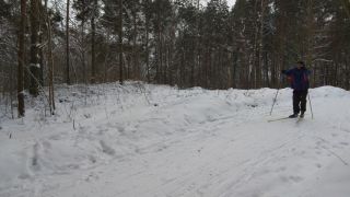 На Набережной прошло открытое лыжное первенство