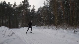 На Набережной прошло открытое лыжное первенство
