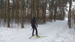 На Набережной прошло открытое лыжное первенство