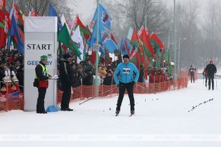 Команда Президента Беларуси победила в эстафете на "Минской лыжне"