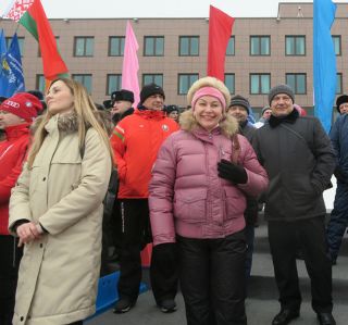 Команда Президента Беларуси победила в эстафете на "Минской лыжне"