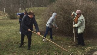 Фоторепортаж: субботник в Солигорском районе