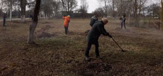 Фоторепортаж: субботник в Солигорском районе