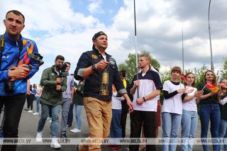 Эстафета огня II Европейских игр прибыла в Беларусь