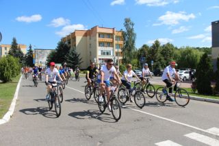В Мядельском областном велотуре поучаствовала команда из Солигорска