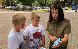 «Открываем» сентябрь совместно с Дворцом культуры Солигорска и работниками МЧС