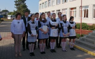 Линейка в агрогородке Величковичи