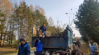Районный субботник 19.10.2019(фоторепортаж)