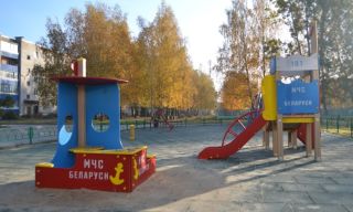 Спасатели подготовили для малышей Солигорского района тематические площадки