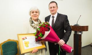 Мария Николаевна Худая награждена Почетной грамотой Миноблисполкома