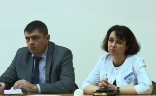 Глава района встретился с трудовым коллективом Солигорской центральной районной больницы