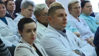 Глава района встретился с трудовым коллективом Солигорской центральной районной больницы