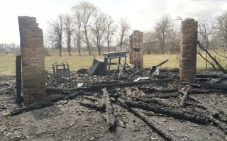 Загорание хозяйственных построек в Солигорском районе