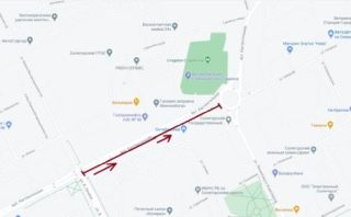 Изменения в движении транспортных средств по ул. Октябрьская