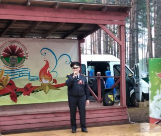По местам боевой славы и "Красная гвоздика"