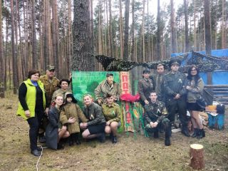 По местам боевой славы и "Красная гвоздика"