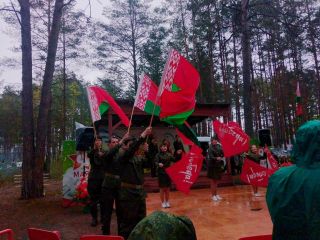 По местам боевой славы и "Красная гвоздика"