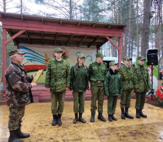 По местам боевой славы и "Красная гвоздика"