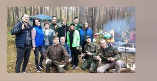 По местам боевой славы и "Красная гвоздика"