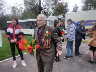 По местам боевой славы и "Красная гвоздика"