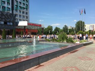 Сегодня руководство района, представители предприятий и организаций почтили память жертв войны