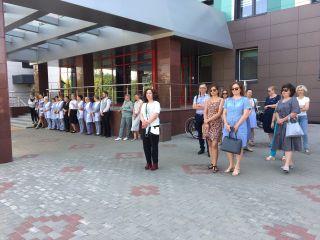 Сегодня руководство района, представители предприятий и организаций почтили память жертв войны