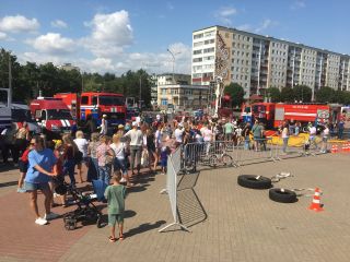 Как проходит финальный день фестиваля "ВЫТОКI" в Солигорске? Смотрите тут