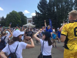 Как проходит финальный день фестиваля "ВЫТОКI" в Солигорске? Смотрите тут