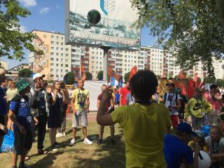 Как проходит финальный день фестиваля "ВЫТОКI" в Солигорске? Смотрите тут