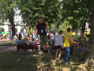 Как проходит финальный день фестиваля "ВЫТОКI" в Солигорске? Смотрите тут