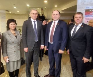 Делегация Солигорского района принимает участие в Послании Президента Республики Беларусь в Минске