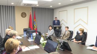Сегодня в Солигорском райисполкоме прошла рабочая встреча главы района Андрея Жайловича с депутатским корпусом