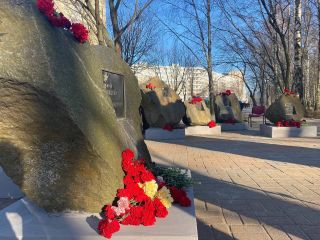 Районный митинг ко Дню памяти воинов-интернационалистов прошёл на мемориальном комплексе "Черный тюльпан"