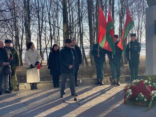 Районный митинг ко Дню памяти воинов-интернационалистов прошёл на мемориальном комплексе "Черный тюльпан"