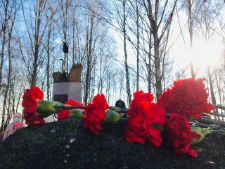 Районный митинг ко Дню памяти воинов-интернационалистов прошёл на мемориальном комплексе "Черный тюльпан"